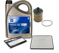 FEBI Controllo Set 5L GM GENERAL MOTORS 5W-30 DEXOS2 Per OPEL AGILA (A) 1.3