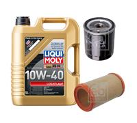 FEBI Controllo Set 5L LIQUI MOLY 10W-40 Leichtlauf Per Lancia Kappa Coupe