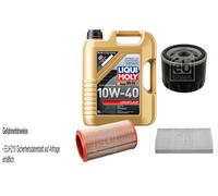 FEBI Controllo Set 5L LIQUI MOLY 10W-40 Leichtlauf Per Lancia Lybra SW 839BX