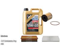 Febi Controllo Set 5L Liqui Moly 10W-40 Scorrevolezza per Lancia Phedra 179