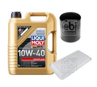 Febi Controllo Set 5L Liqui Moly 10W-40 Scorrevolezza per Mazda MX-5 III Nc 1.8