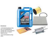 FEBI Controllo set 5L LIQUI MOLY 5W-30 Alto Da Molto Tempo Tech per Seat Ibiza