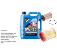 Febi Controllo Set 5L Liqui Moly 5W-30 da Molto Tempo Alto di Tech per