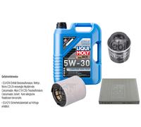 Febi Controllo Set 5L Liqui Moly 5W-30 da Molto Tempo Alto di Tech per Audi A1