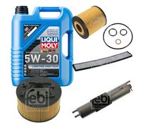 Febi Controllo Set 5L Liqui Moly 5W-30 da Molto Tempo Alto di Tech per BMW