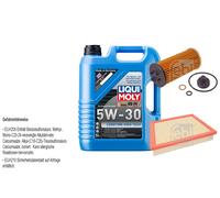 Febi Controllo Set 5L Liqui Moly 5W-30 da Molto Tempo Alto di Tech per Mini