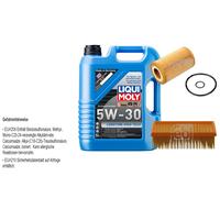 Febi Controllo Set 5L Liqui Moly 5W-30 da Molto Tempo Alto di Tech per Renault