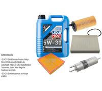 Febi Controllo Set 5L Liqui Moly 5W-30 da Molto Tempo Alto Tech. per BMW 1er