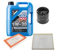 Febi Controllo Set 5L Liqui Moly 5W-30 da Molto Tempo Alto Tech. per Kia Stonic