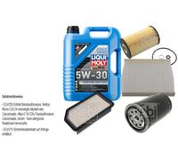 Febi Controllo Set 5L Liqui Moly 5W-30 da Molto Tempo High-Tech per Kia Soul Su