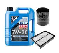 Febi Controllo Set 5L Liqui Moly 5W-30 da Molto Tempo High-Tech per Mazda 5 Cw