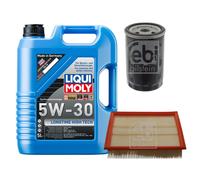 Febi Controllo Set 5L Liqui Moly 5W-30 da Molto Tempo High-Tech per Per VW Golf