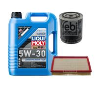 FEBI Controllo Set 5L LIQUI MOLY 5W-30 Longtime High Tech Per Audi Cabriolet