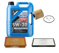 FEBI Controllo Set 5L LIQUI MOLY 5W-30 Longtime High Tech Per BMW 5er E34