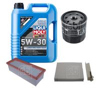 FEBI Controllo Set 5L LIQUI MOLY 5W-30 Longtime High Tech Per Dacia Duster