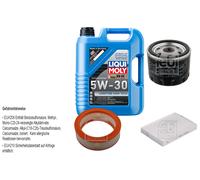 FEBI Controllo set 5L LIQUI MOLY 5W-30 Longtime High-Tech per Dacia Sandero