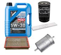FEBI Controllo Set 5L LIQUI MOLY 5W-30 Longtime High Tech Per Ford Galaxy