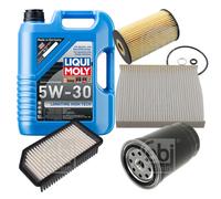 FEBI Controllo Set 5L LIQUI MOLY 5W-30 Longtime High Tech Per KIA Soul AM