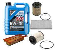 FEBI Controllo Set 5L LIQUI MOLY 5W-30 Longtime High Tech Per Lancia Musa