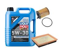 FEBI Controllo Set 5L LIQUI MOLY 5W-30 Longtime High Tech Per Mazda 2 DY 1.4