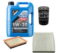 FEBI Controllo Set 5L LIQUI MOLY 5W-30 Longtime High Tech Per Mazda 2 DY 1.6