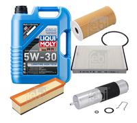 FEBI Controllo Set 5L LIQUI MOLY 5W-30 Longtime High Tech Per Mercedes C