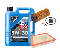 FEBI Controllo Set 5L LIQUI MOLY 5W-30 Longtime High Tech Per MINI Mini