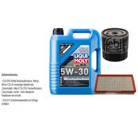 FEBI Controllo Set 5L LIQUI MOLY 5W-30 Longtime High Tech Per Opel Calibra A