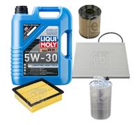 FEBI Controllo Set 5L LIQUI MOLY 5W-30 Longtime High Tech Per Opel Corsa D