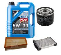 FEBI Controllo Set 5L LIQUI MOLY 5W-30 Longtime High Tech Per Renault Megane