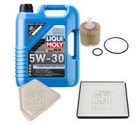 FEBI Controllo Set 5L LIQUI MOLY 5W-30 Longtime High Tech Per Toyota Auris