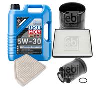FEBI Controllo Set 5L LIQUI MOLY 5W-30 Longtime High Tech Per Toyota Auris