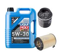 FEBI Controllo Set 5L LIQUI MOLY 5W-30 Longtime High Tech Per VW Golf V 1K1