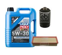 FEBI Controllo set 5L LIQUI MOLY 5W-30 Longtime High-Tech per VW Golf VI 5K1