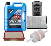 FEBI Controllo Set 5L LIQUI MOLY 5W-30 Longtime High Tech Per VW Passat 3A2