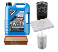 FEBI Controllo Set 5L LIQUI MOLY 5W-30 Longtime High Tech Per VW Transporter