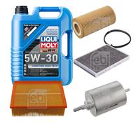 FEBI Controllo set 5L LIQUI MOLY 5W-30 Longtime High Tecnica per Audi A4