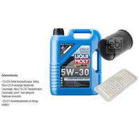 FEBI Controllo set 5L LIQUI MOLY 5W-30 Longtime High Tecnica per Toyota Avensis