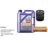 Febi Controllo Set 5L Liqui Moly 5W-40 Bassa Visciosità High-Tech per Citroën C5
