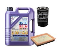 Febi Controllo Set 5L Liqui Moly 5W-40 Bassa Visciosità High-Tech per Mazda 2 Dy