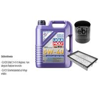 Febi Controllo Set 5L Liqui Moly 5W-40 Bassa Visciosità High-Tech per Mazda 5