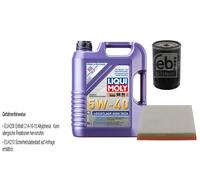 FEBI Controllo set 5L LIQUI MOLY 5W-40 Bassa visciosità High Tech per VW Sharan