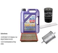 Febi Controllo Set 5L Liqui Moly 5W-40 Basso Attrito High-Tech per Ford