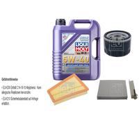 Febi Controllo Set 5L Liqui Moly 5W-40 Basso Attrito High-Tech per Renault Vento