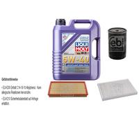 Febi Controllo Set 5L Liqui Moly 5W-40 Basso Attrito High-Tech per Seat Toledo