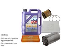 FEBI Controllo set 5L LIQUI MOLY 5W-40 Leichtlauf High-Tech per