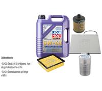 FEBI Controllo set 5L LIQUI MOLY 5W-40 Leichtlauf High-Tech per