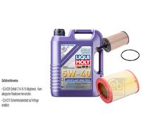 FEBI Controllo set 5L LIQUI MOLY 5W-40 Leichtlauf High-Tech per