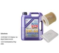 FEBI Controllo set 5L LIQUI MOLY 5W-40 Leichtlauf High-Tech per