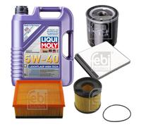 FEBI Controllo set 5L LIQUI MOLY 5W-40 Leichtlauf High-Tech per